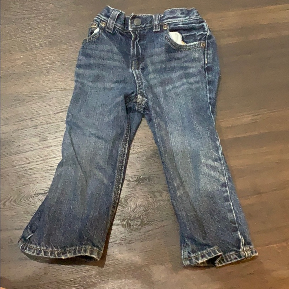 3 for $15 Chaps boys elastic waist jeans 24 months